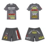 Ranked Rash Guard Shoyoroll x Born x Raised short sleeve and shorts for BJJ training