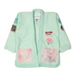 Camp High x Shoyoroll (Mint) BJJ Gi IBJJF-approved, lightweight, reinforced stitching, hand-dyed premium competition design