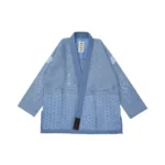 Albino and Preto Origami BJJ Gi: Brazilian Jiu Jitsu Kimono - Image 2