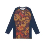 Albino and Preto A&P x Sig Zane x FITTED Bjj Rash Guard shorts LS (Blue) - Image 2