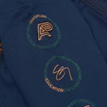 Stylish BJJ Gi Albino Preto A&P x Sig Zane x FITTED Navy Premium Kimono - Image 14