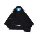 High quality BJJ Gi Albino & Preto BRG Comp black for Brazilian Jiu-Jitsu training and competition lightweight durable gi