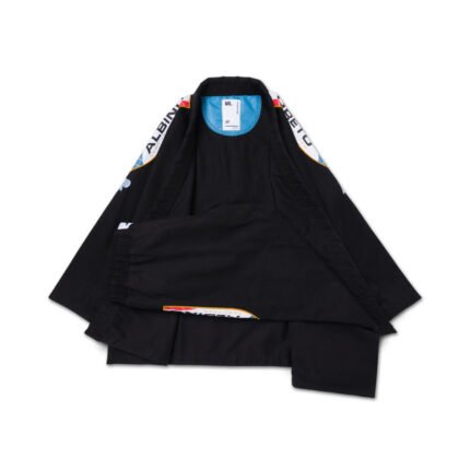 High quality BJJ Gi Albino & Preto BRG Comp black for Brazilian Jiu-Jitsu training and competition lightweight durable gi