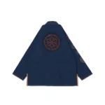Stylish BJJ Gi Albino Preto A&P x Sig Zane x FITTED Navy Premium Kimono - Image 3