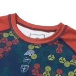 Albino and Preto A&P x Sig Zane x FITTED Bjj Rash Guard shorts LS (Clay) - Image 4