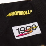BJJ Gi Competition Shoyoroll Batch #141 Federation V3 Black - Image 3