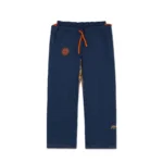 Stylish BJJ Gi Albino Preto A&P x Sig Zane x FITTED Navy Premium Kimono - Image 5