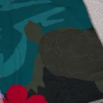 Albino and Preto Origami Rash Guard LS and shorts (Sand) - Image 6