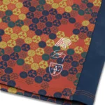 Albino and Preto A&P x Sig Zane x FITTED Bjj Rash Guard Shorts SS (Blue) - Image 8