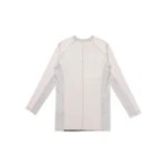Albino and Preto Origami Rash Guard LS and shorts (Sand) - Image 7