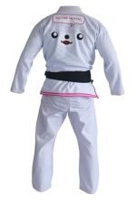 White BJJ Gi Fluory Resurakuma Lightweight Performance Gi - Image 6