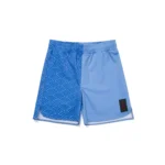 Albino and Preto Origami Rash Guard LS and shorts (Lobelia Blue) - Image 8