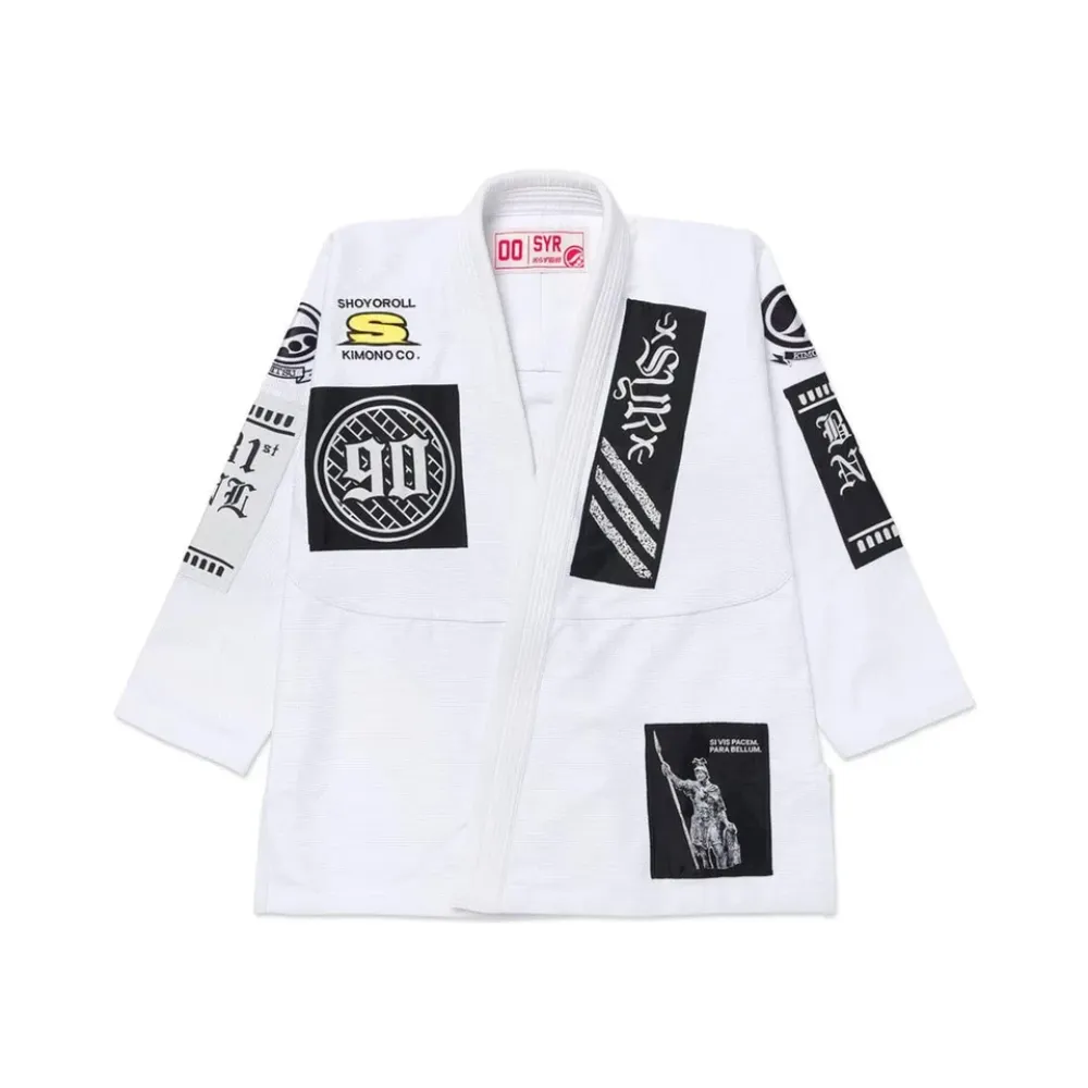BJJ Gi Premium White Shoyoroll Batch 32 Beast Edition BJJ Gi Premium White Shoyoroll Batch 32 Beast Edition