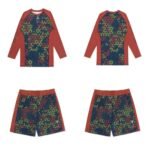 FITTED rash guard Albino Preto A&P x Sig Zane long sleeve BJJ no gi