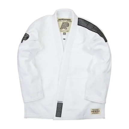 Albino and Preto Batch #27 BJJ Gi Royal Pack White lightweight Brazilian Jiu-Jitsu gi for competition and academy training