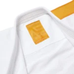 Albino and Preto Batch #94 Monochromatic Bjj Herringbone Gi Classic (Orange) white - Image 10