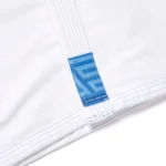 Albino and Preto Batch #83 Bjj Gi Monochromatic Herringbone Classic (Blue) white - Image 11