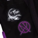 Albino and Preto Batch #85 No Mercy Bjj Gi black with Bag - Image 11