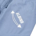 Out To Adapt BJJ Gi Albino and Preto Batch #91 Blue Kimono Lightweight Competition Gi with Bag - Image 16