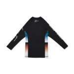 Albino and Preto Batch #89 Liquid Flow MMA Bjj Rash Guard LS and shorts - Image 3