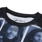 Marley Rash Guard Shorts Albino and Preto A&P x Bob Marley BJJ MMA Set - Image 2