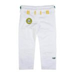 Albino and Preto Batch #32 BJJ Gi Throwback White lightweight Brazilian Jiu-Jitsu gi for competition training and academy grappling - Image 2