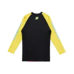 Albino and Preto A&P x Spongebob SquarePants 2 BJJ MMA Rash Guard LS (Adult) and shorts - Image 6