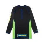 Albino and Preto Apex MMA BJJ Set black long sleeve rash guard and grappling shorts for no gi training - Image 3