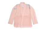 Salmon Pink Bjj Gi Albino and Preto Batch #47 Premium Grappling Gi - Image 2
