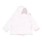 Albino and Preto Batch #62 Bjj Gi Herringbone Classic white - Image 2
