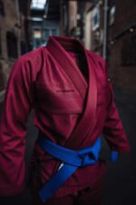 Spectrum Jiu Jitsu Gi Women’s Maroon Lightweight BJJ Gi - Image 3
