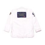 Paisley White Bjj Gi Albino and Preto Batch #45 Lightweight Competition Gi - Image 3