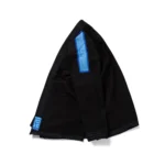 Albino and Preto Batch #83 Monochromatic Herringbone Classic Bjj Gi (Blue) black - Image 3