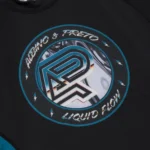 Albino and Preto Batch #89 Liquid Flow MMA Bjj Rash Guard LS and shorts - Image 4