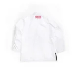 Albino and Preto Batch #6 white BJJ gi white kimono lightweight Brazilian Jiu-Jitsu uniform for training and competition - Image 3