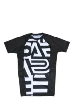 Albino and Preto Batch 19 Distract and Attack Rash Guard SS & Shorts No Gi Bjj - Image 3