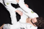 Albino and Preto Batch #32 BJJ Gi Throwback White lightweight Brazilian Jiu-Jitsu gi for competition training and academy grappling - Image 3