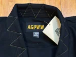 WW11 BJJ Gi Albino & Preto A&P BlackGold Kimono - Image 5
