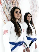 Albino and Preto Batch #17 Bjj Gi Pinktober white - Image 4