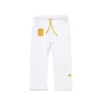 Albino and Preto Batch #94 Monochromatic Bjj Herringbone Gi Classic (Orange) white - Image 5