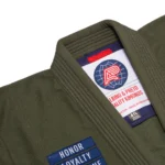 Albino and Preto Batch #60 Mil-Spec Bjj Gi Olive - Image 6