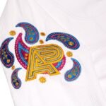 Paisley White Bjj Gi Albino and Preto Batch #45 Lightweight Competition Gi - Image 5