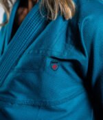 Spectrum BJJ Gi Women’s Dark Turquoise Jiu Jitsu Gi - Image 5