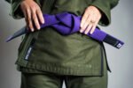 Dark Green BJJ Gi for Women Spectrum Jiu Jitsu Gi - Image 4