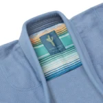 Out To Adapt BJJ Gi Albino and Preto Batch #91 Blue Kimono Lightweight Competition Gi with Bag - Image 7