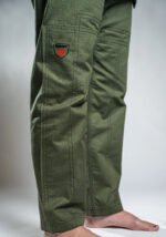 Dark Green BJJ Gi for Women Spectrum Jiu Jitsu Gi - Image 5