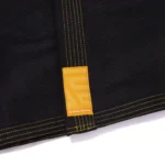 Albino and Preto Batch #94 Monochromatic Herringbone Bjj Gi Classic (Orange) black - Image 8