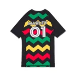Rash Guard Shorts Bjj MMA Albino and Preto A&P x Bob Marley - Image 3