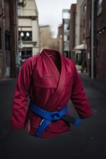 Spectrum Jiu Jitsu Gi Women’s Maroon Lightweight BJJ Gi - Image 5