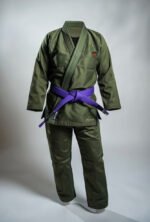 Dark Green BJJ Gi for Women Spectrum Jiu Jitsu Gi - Image 6